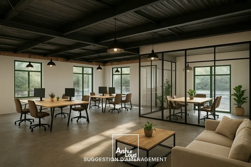 FONDETTES BUREAUX A LOUER 174 M² CONTEMPORAIN CLASSE ARCHITECTURE