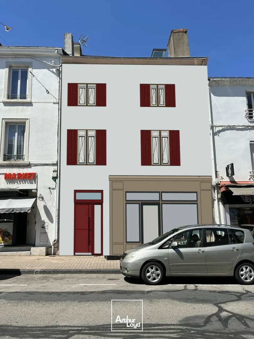 LOCAL COMMERICAL REMIS A NEUF 50M² - LOCATION - LA ROCHE SUR YON 
