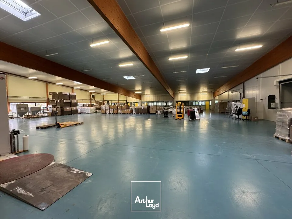 TOURS SUD EST TAUXIGNY - A VENDRE BÂTIMENT D'ACTIVITES 3 428 M² - TERRAIN 12 000 M²