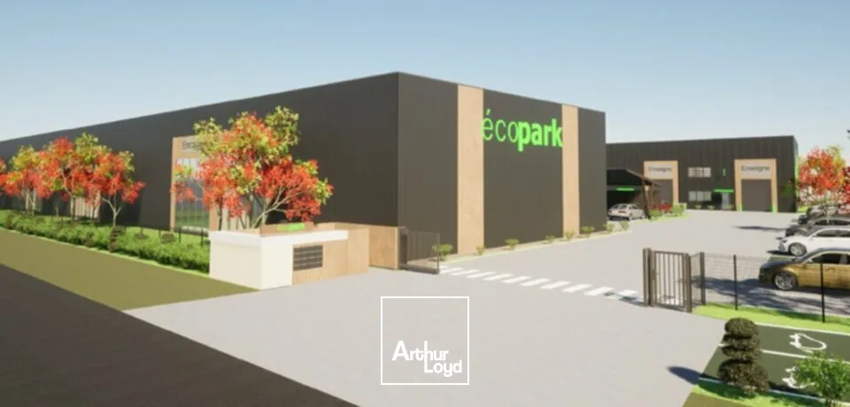 TOURS SUD EST ESVRES / INDRE A85 D943 - LOCAUX D'ACTIVITÉS 221 A 350 M² - PARKINGS