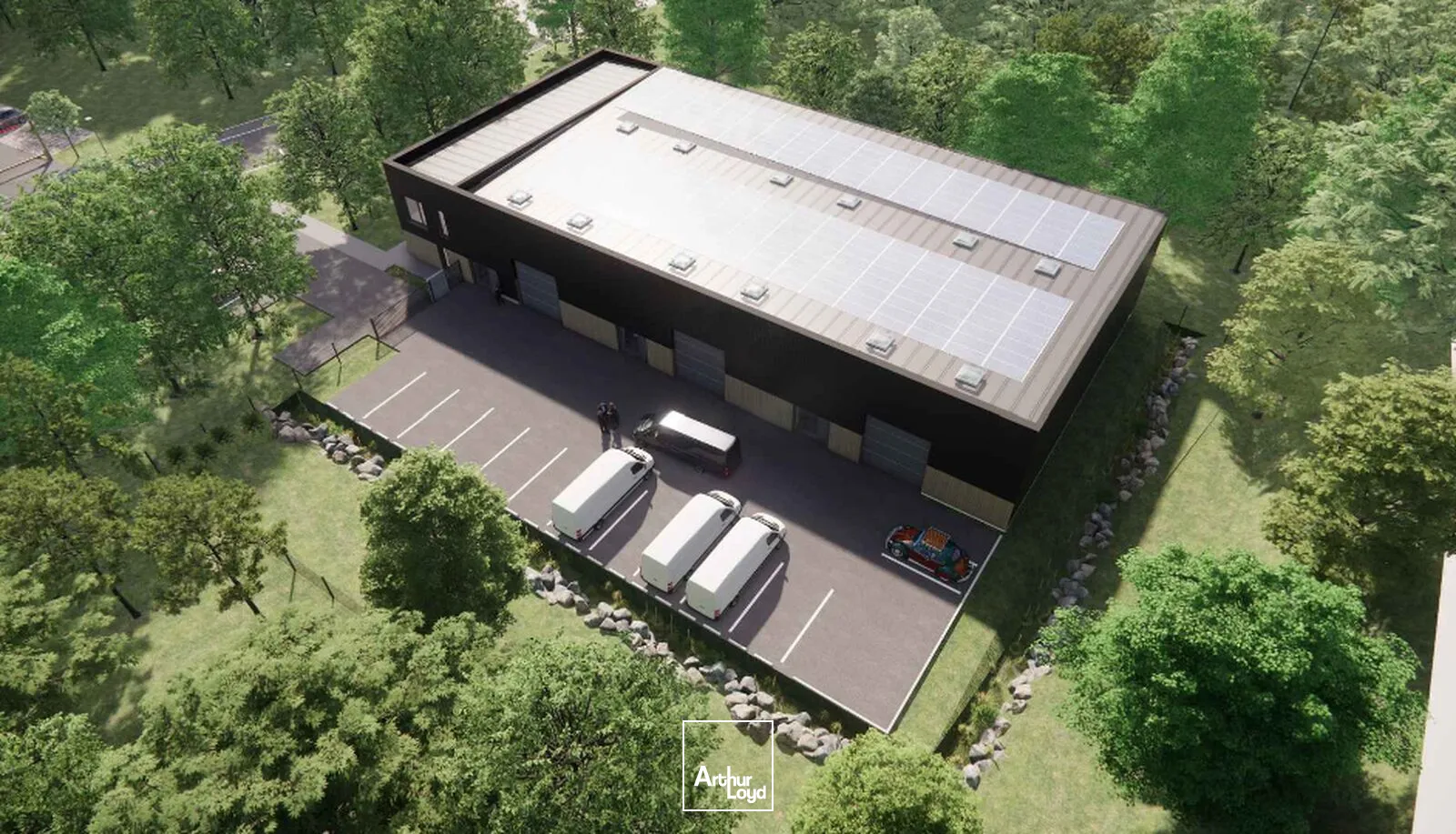 A LOUER LOCAL STOCKAGE BRAIS ST NAZAIRE 300M2