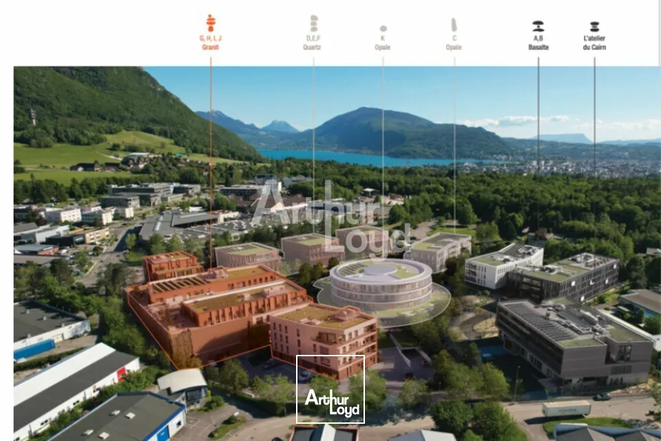 A LOUER ET A VENDRE- BUREAUX NEUFS PARC DES GLAISINS