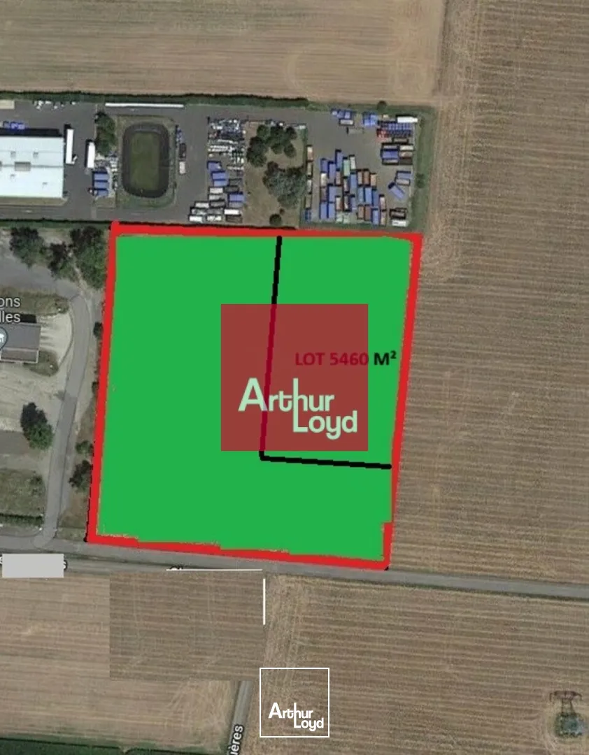 PONT DU CHATEAU - A VENDRE TERRAIN 5460 M² - 