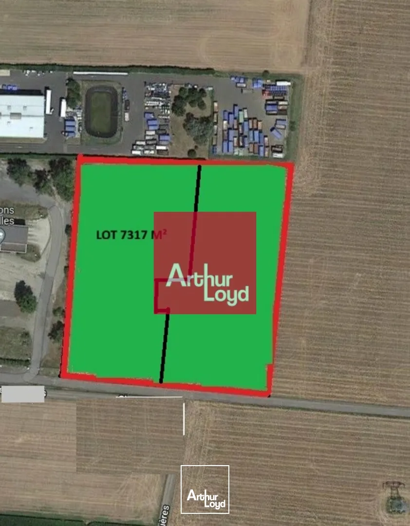 PONT DU CHATEAU - A VENDRE TERRAIN 7317 M² - 