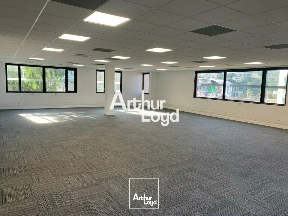 Plateaux de bureaux à louer divisibles dès 36 m²- Sophia Antipolis
