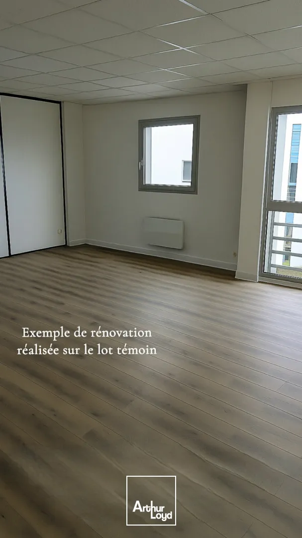  À LOUER BUREAUX MODULABLES 474m2  TECHNOPOLE DU FUTUROSCOPE - POITIERS NORD