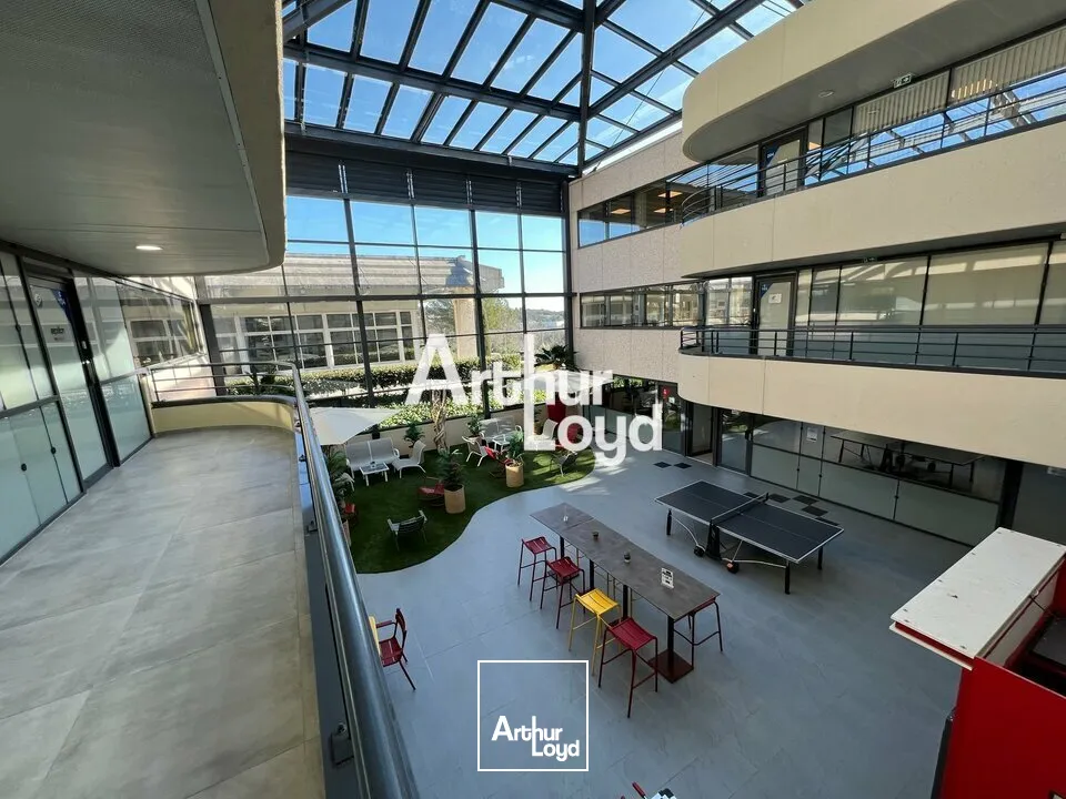 Plusieurs plateaux de bureaux disponibles à la location dès 122 m² Sophia Antipolis