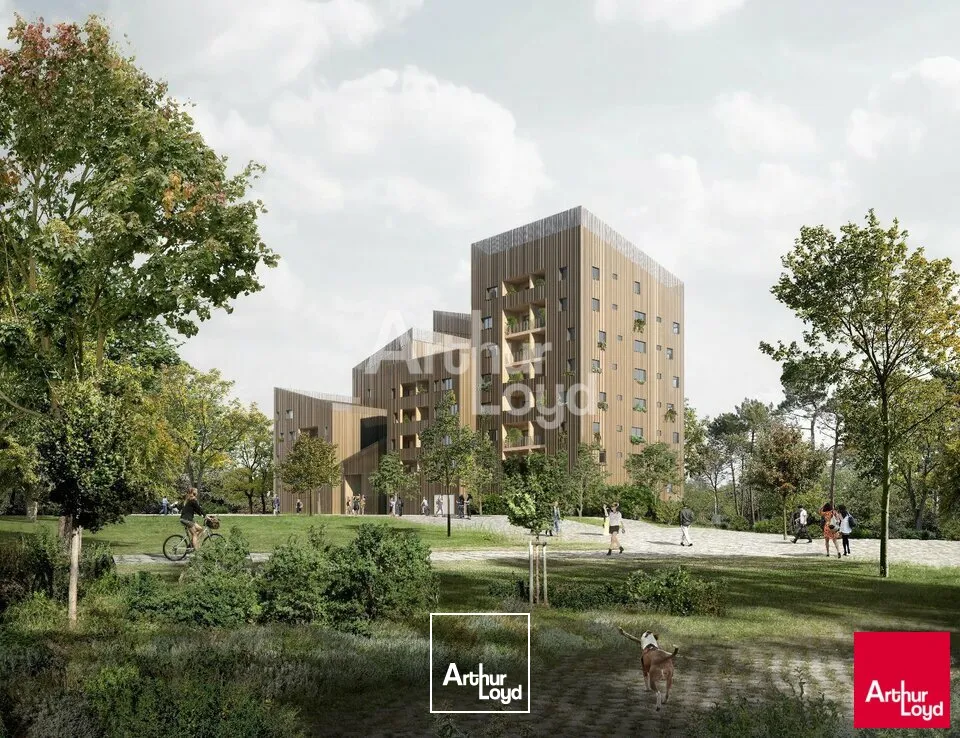 ANGERS quartier Belle-Beille, cellule commerciale de 170 m² avec terrasse privative 