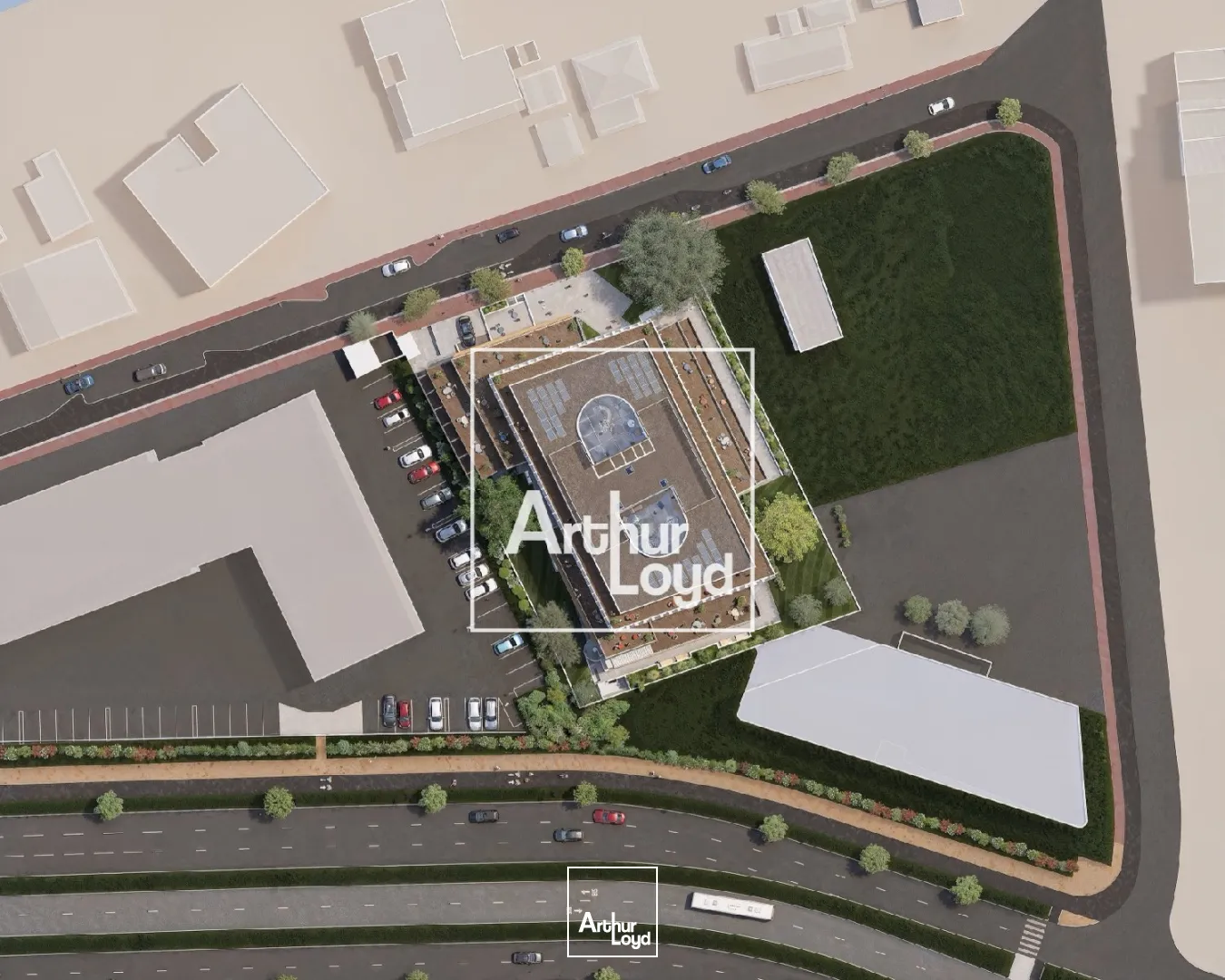 À CONSTRUIRE - BUREAUX À VENDRE/À LOUER - TOULOUSE BORDEROUGE