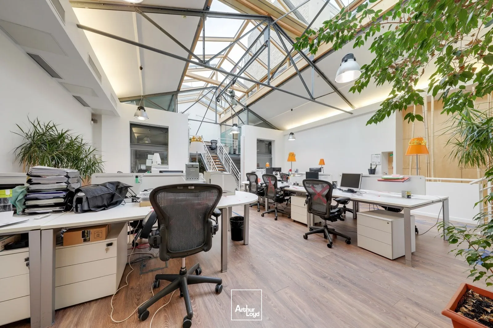 Immeuble indépendants style loft avec terrasses, à deux pas du métro Alésia.