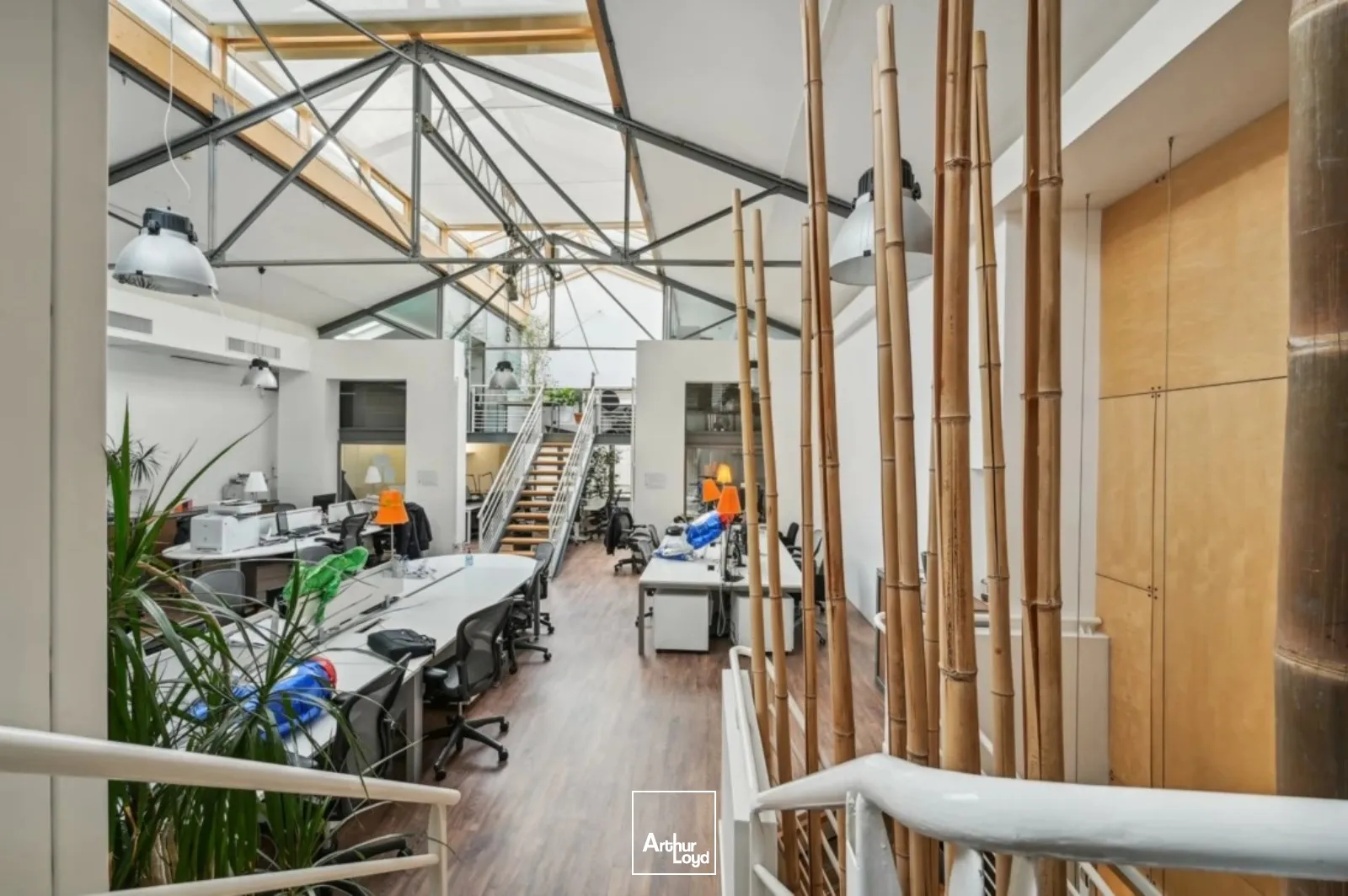 Immeuble indépendants style loft avec terrasses, à deux pas du métro Alésia.