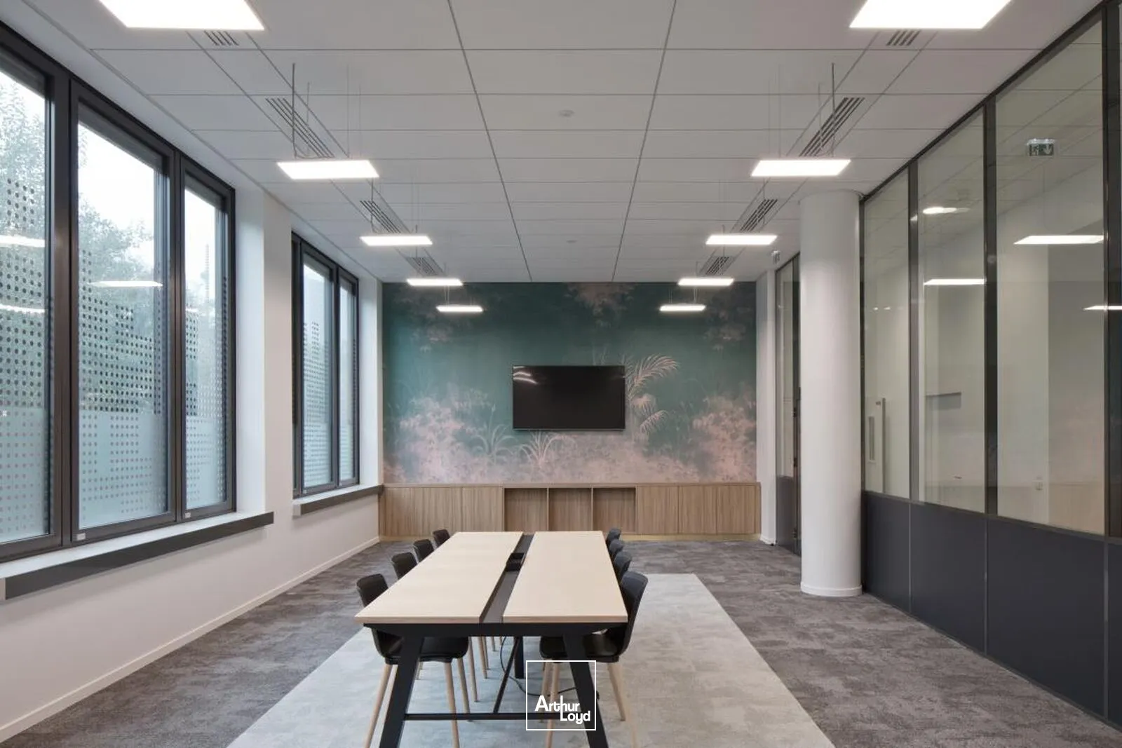 Bureaux flexibles à louer - PICTO - Immeuble tertiaire certifié HQE avec services premium - Paris 19