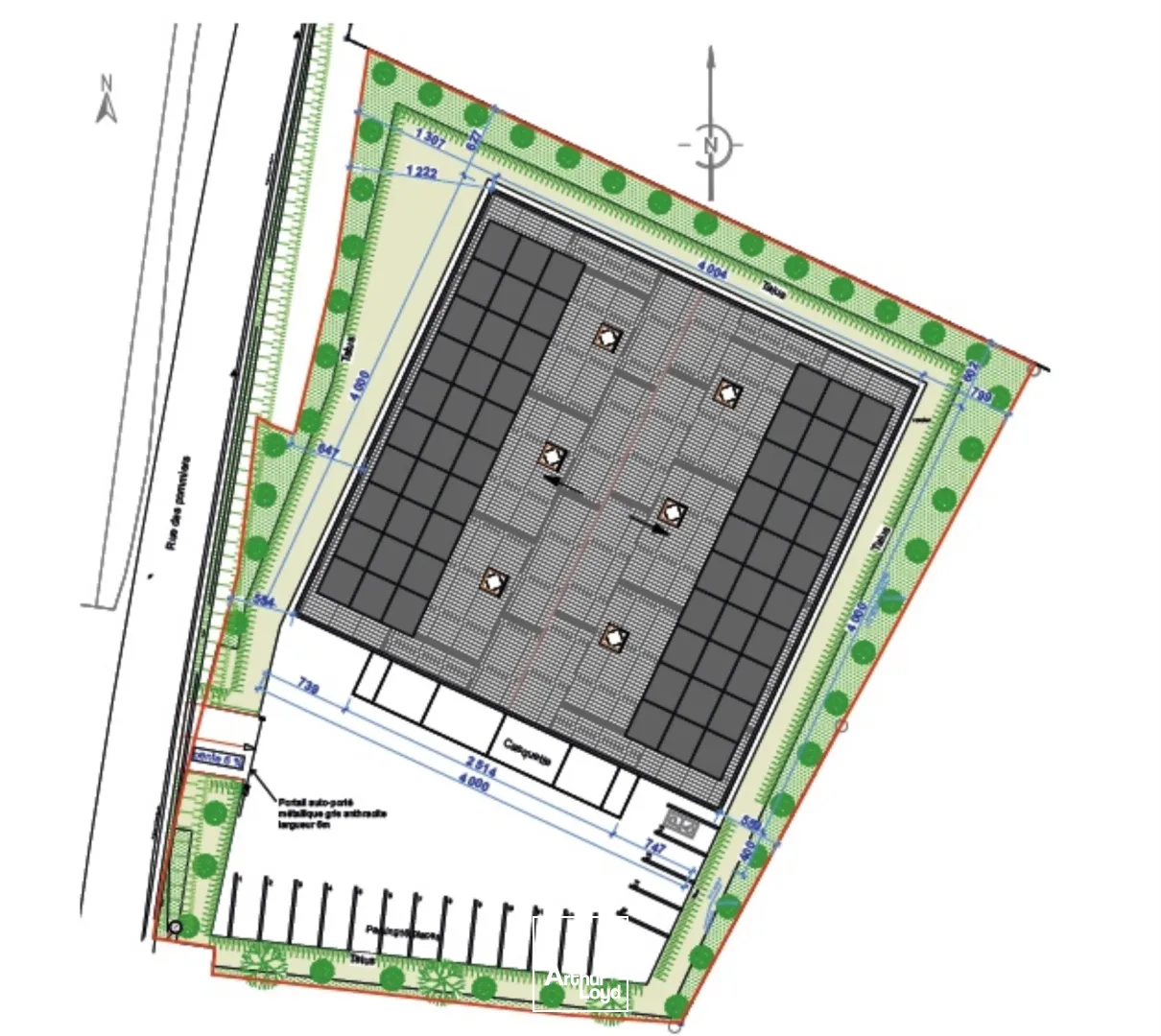 Entrepôt A VENDRE ou A LOUER Actiparc des Pommiers à MACON