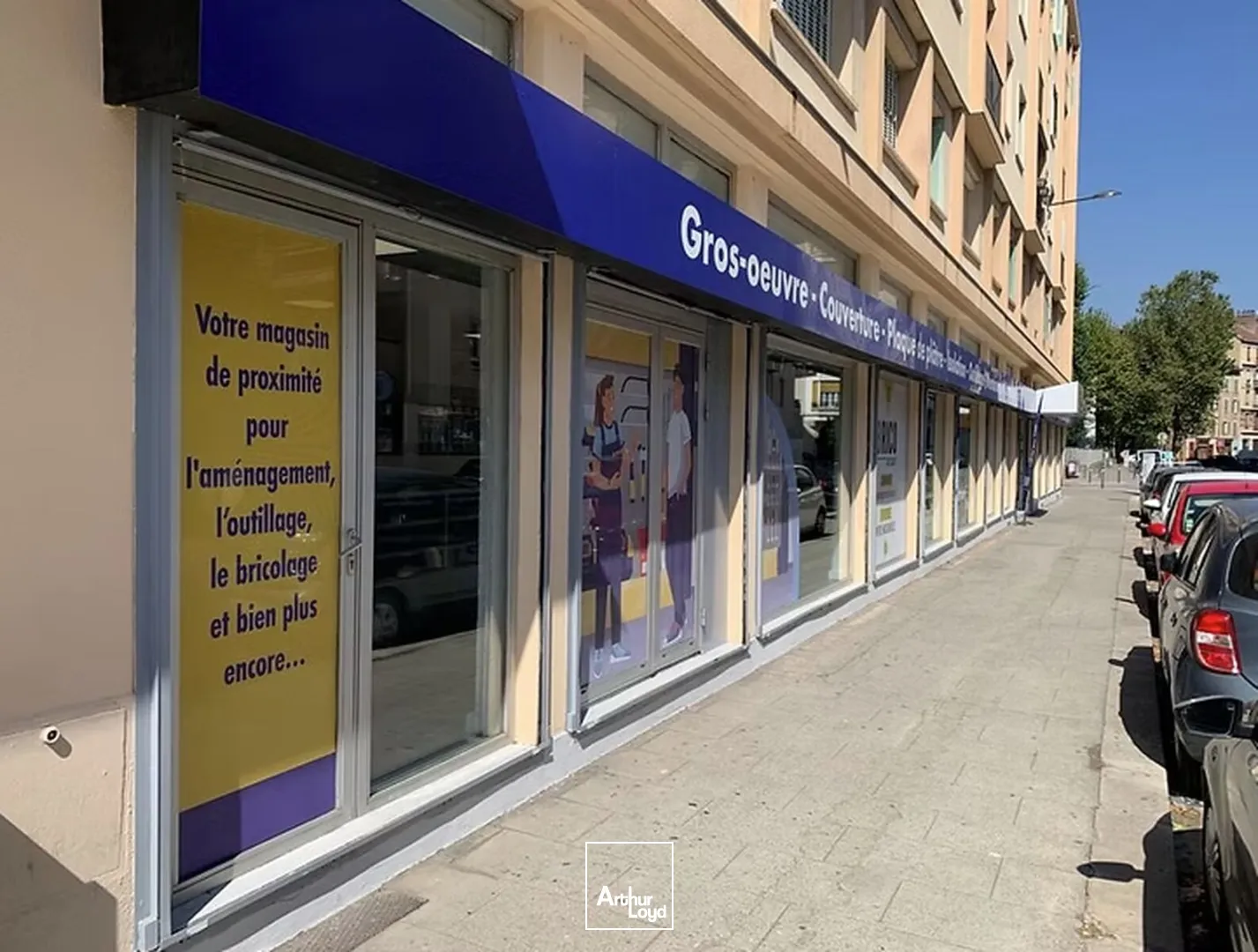 local commercial 698 m² location Grenoble