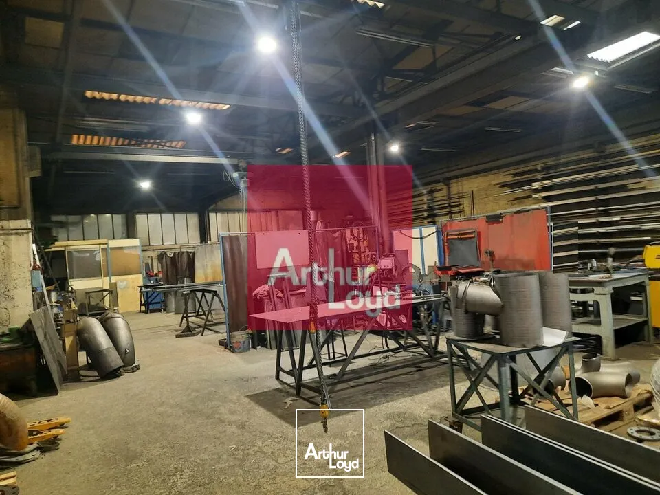 CLERMONT-FERRAND ZONE DU BREZET A LOUER LOCAL ACTIVITE 846 M²- BATIMENT INDEPENDANT