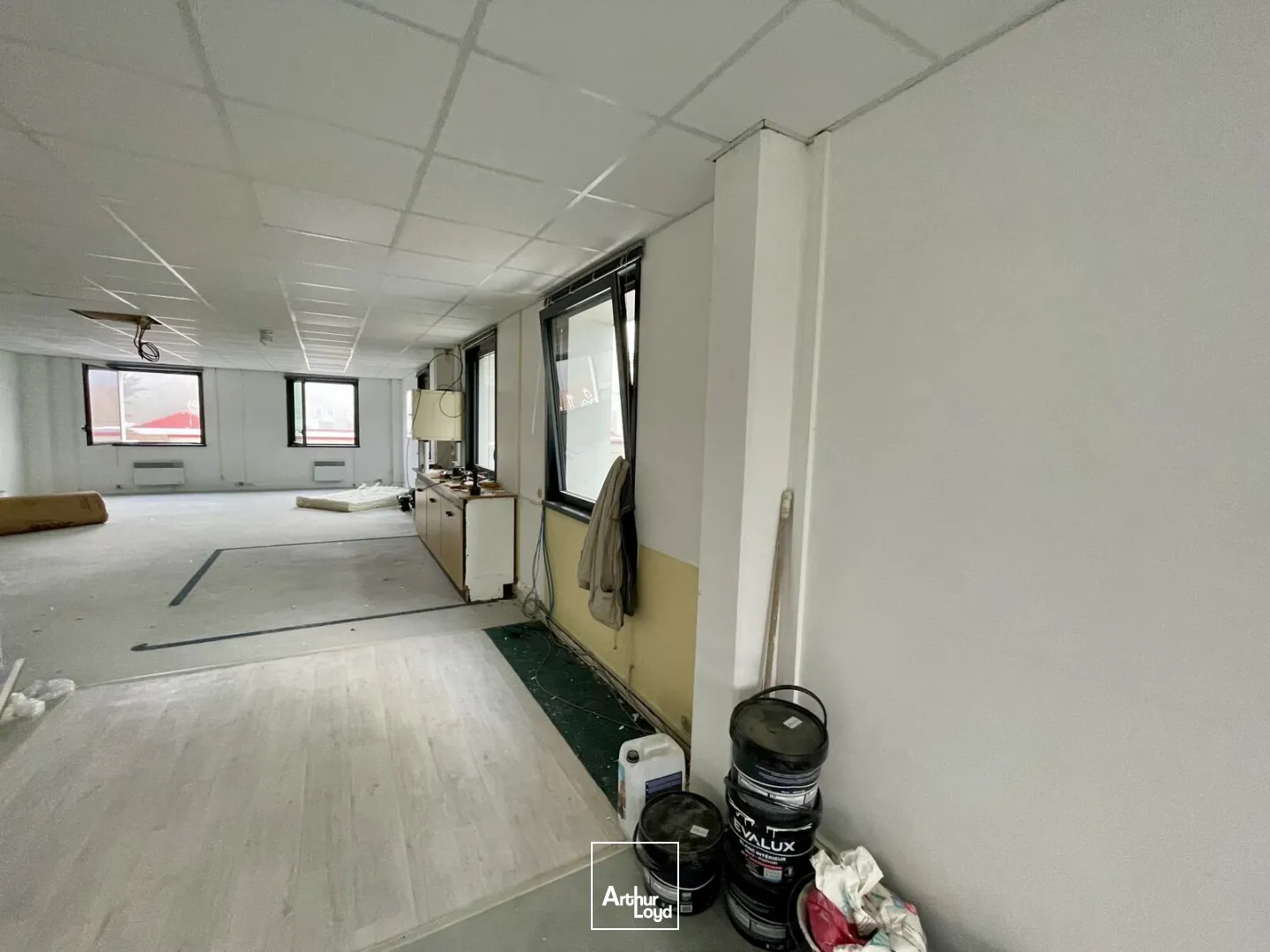 Location espace de bureaux 150 m² - Pilaterie -Wasquehal / Villeneuve d'Ascq, rénové