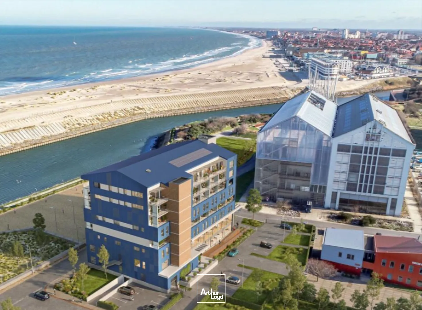 CELLULE TERTIAIRE NEUVE EN PIED D'IMMEUBLE - CENTRE-VILLE DE DUNKERQUE