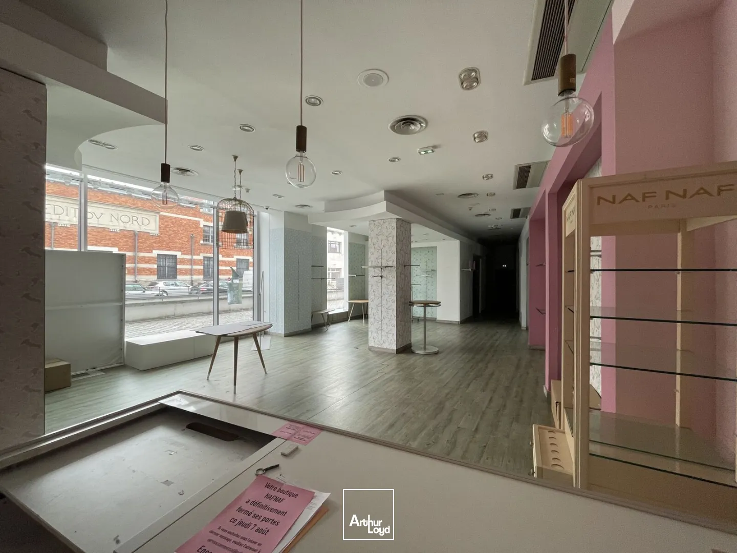 EMPLACEMENT PRIME A LOUER EN COEUR DE VILLE DE BETHUNE (300m2!)