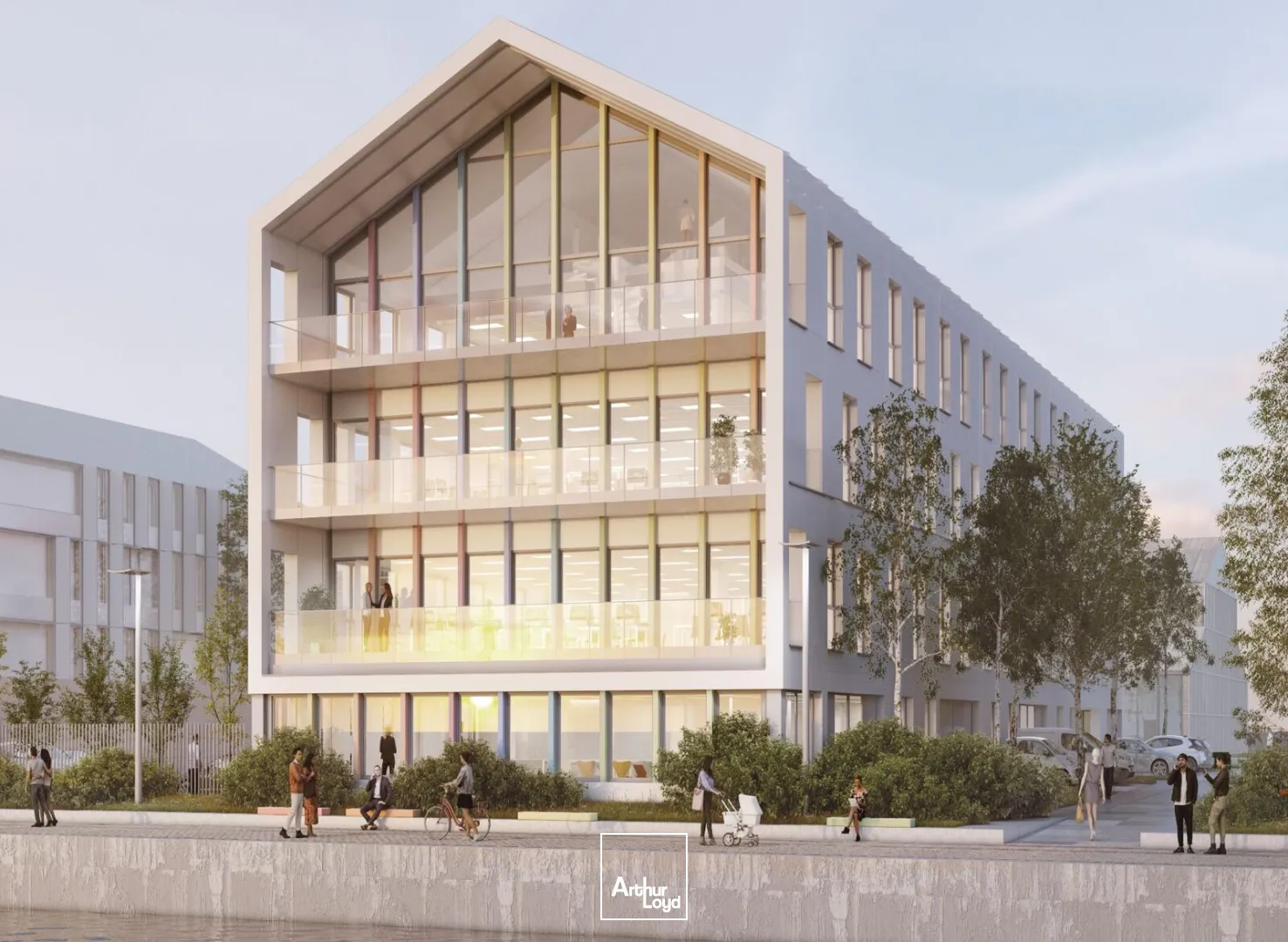 LE DESK - IMMEUBLE TERTIAIRE NEUF À DUNKERQUE