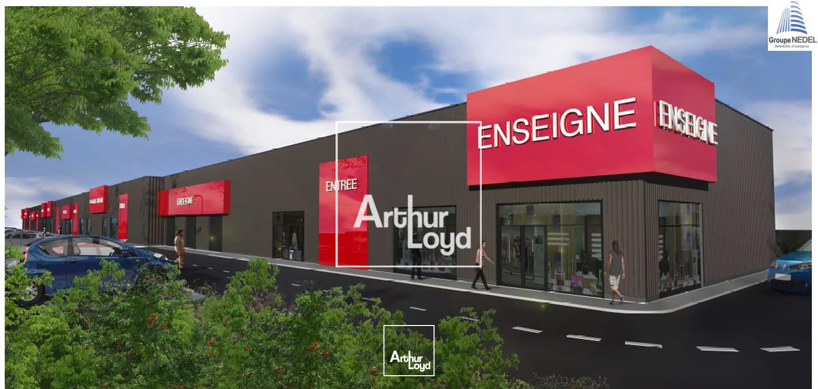 LOCAUX D'ACTIVITE A LOUER - SAINT JORY