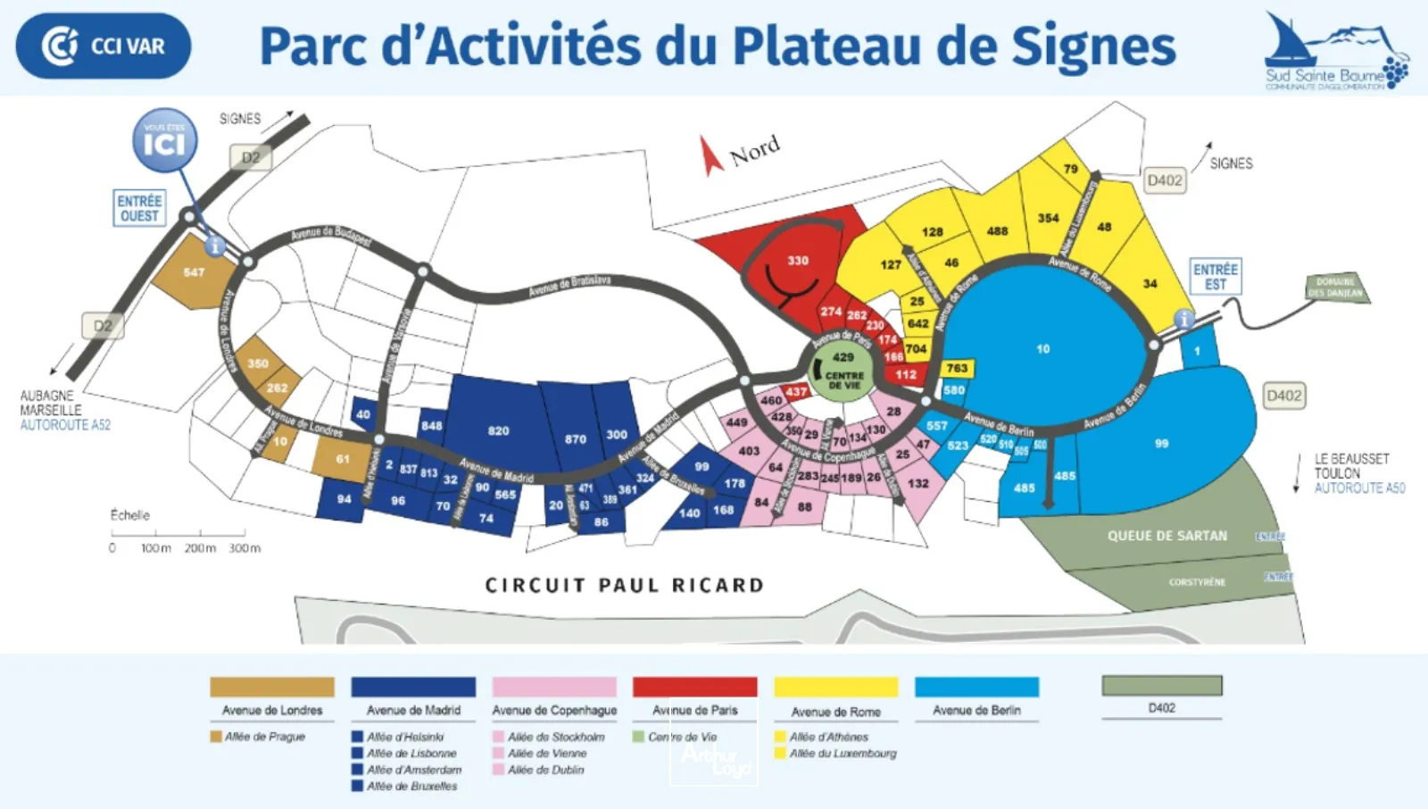 Bâtiment d'activité neuf à vendre ou à louer - Parc d'Activités du Plateau de Signes - Var