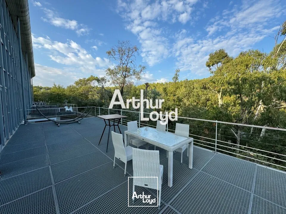 Location de bureaux 160 m² avec terrasse - Sophia Antipolis