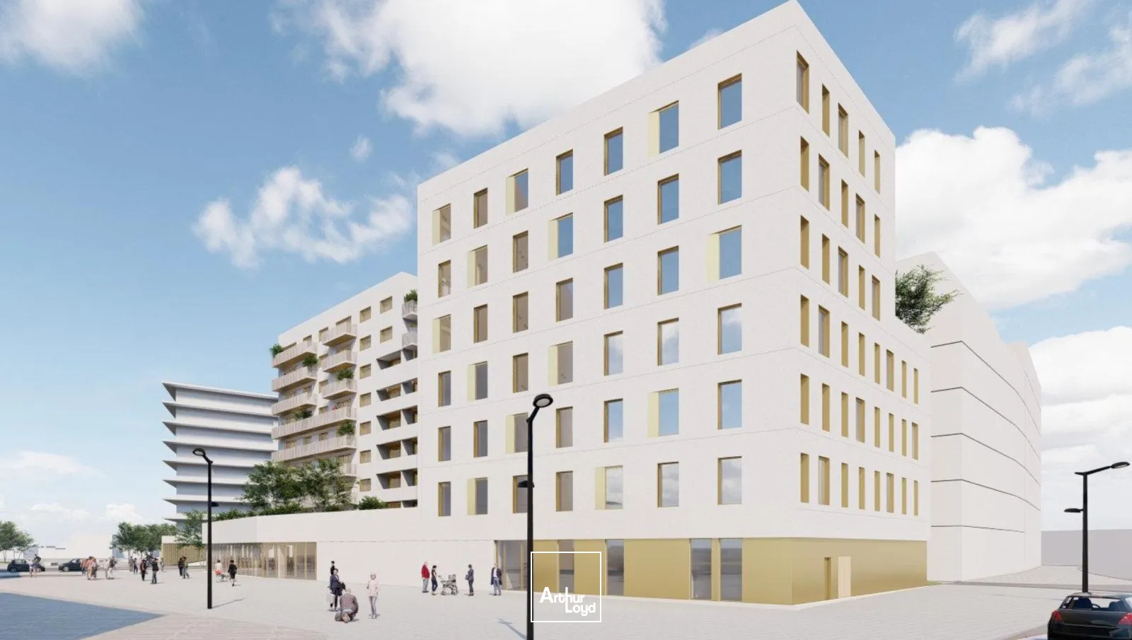 INTERIVES - IMMEUBLE NEUF MIXTE BUREAUX / COMMERCE - 3 591 M2 À LA VENTE (2ème SEMESTRE 2027)
