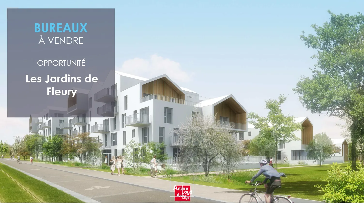 BUREAUX A VENDRE - LES JARDINS DE FLEURY