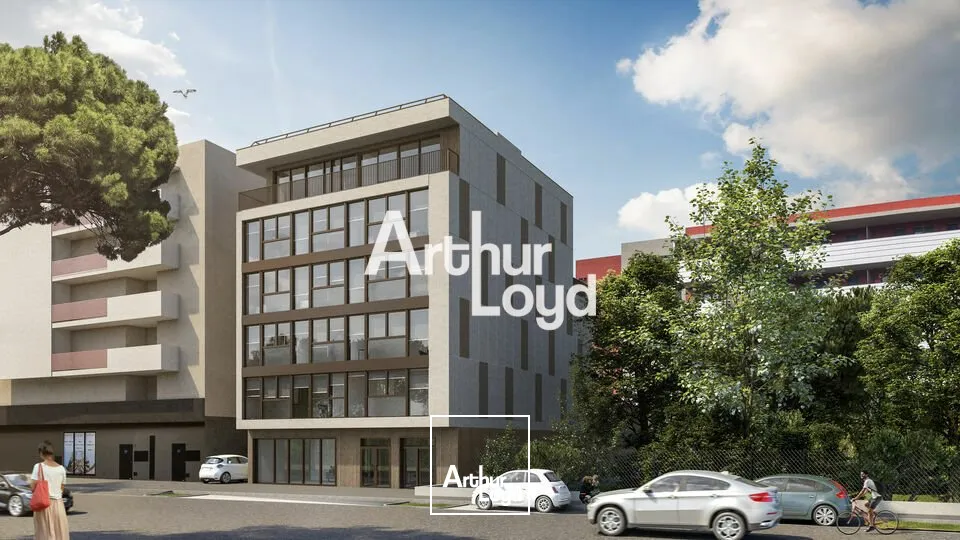 VENTE BUREAUX EN VEFA DIVISIBLES DES 82 M² - ENVIRONNEMENT DE STANDING ACCESSIBLE PMR