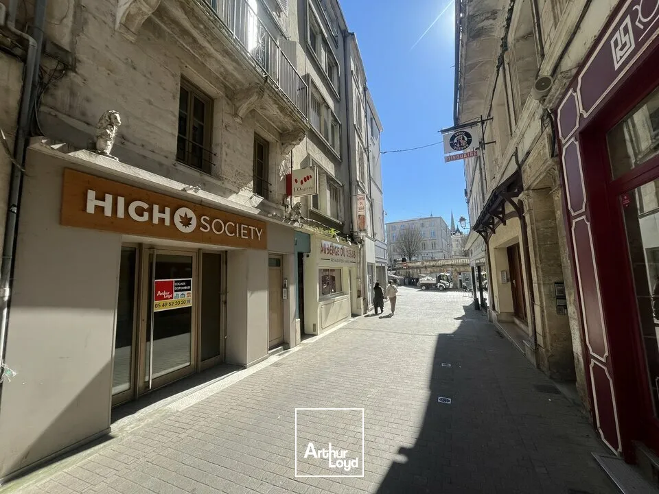 A LOUER LOCAL COMMERCIAL NIORT HYPER CENTRE 35M2