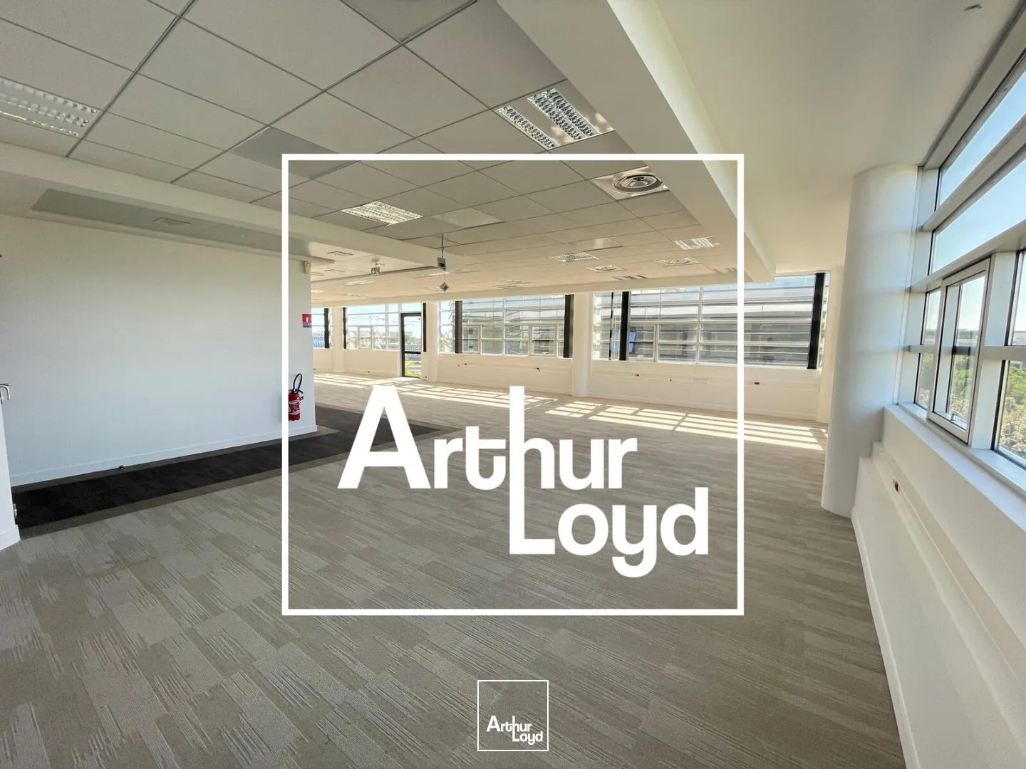 BUREAUX LUMINEUX A LOUER - MONTPELLIER MILLENAIRE PROXIMITE A709 ET TRAMWAY - 206 M2 