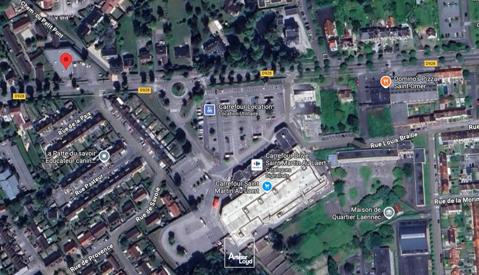Local commercial 400 m² à louer - Forte visibilité et grand parking clients - Hauts-de-France
