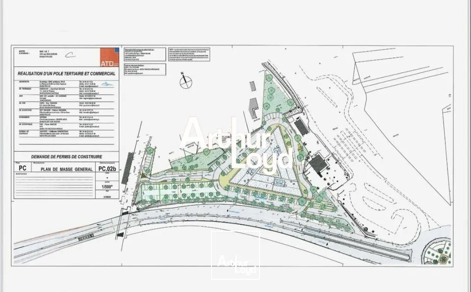 Bâtiment Premium neuf - Bureaux 110 m² divisible à louer Puget sur Argens