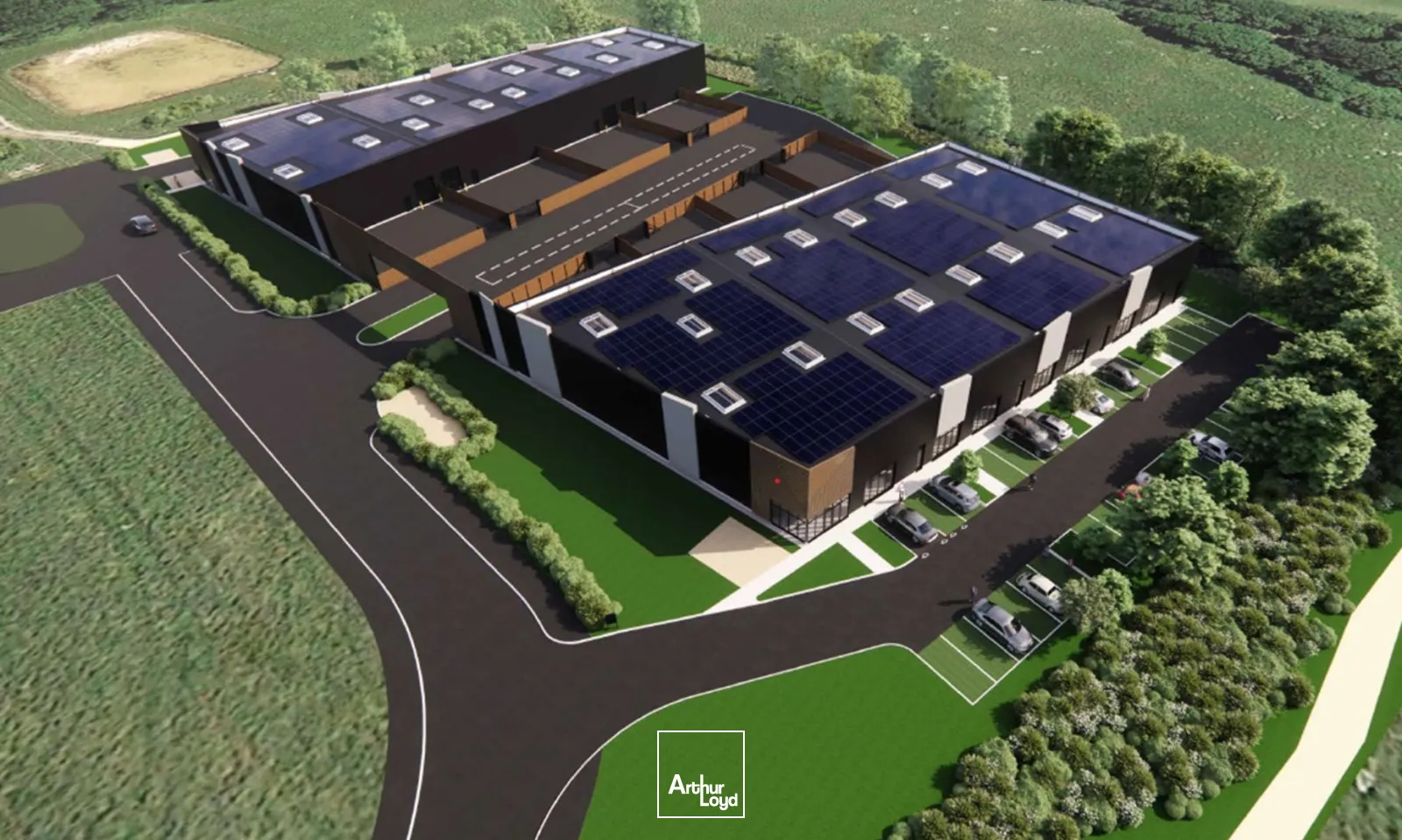 A VENDRE LOCAUX D ACTIVITES SAINT NAZAIRE BRAIS 300 aA 600 M2