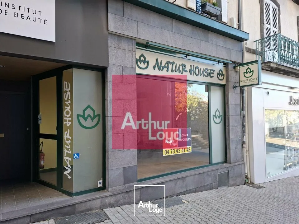 CLERMONT-FD CENTRE VILLE LOCAL COMMERCIAL 40 M² A VENDRE