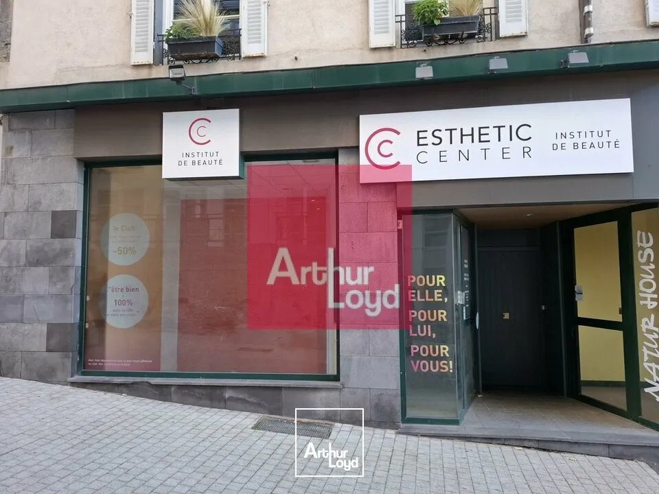 CLERMONT-FD CENTRE VILLE LOCAL COMMERCIAL 47 M² A VENDRE