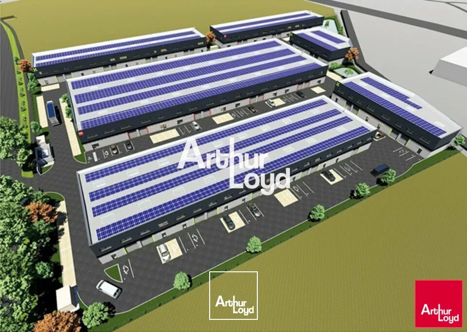 ZI SAINT BARTHÉLÉMY D'ANJOU CELLULE D'ACTIVITÉ NEUVE AVEC PARKING 276 m² A VENDRE