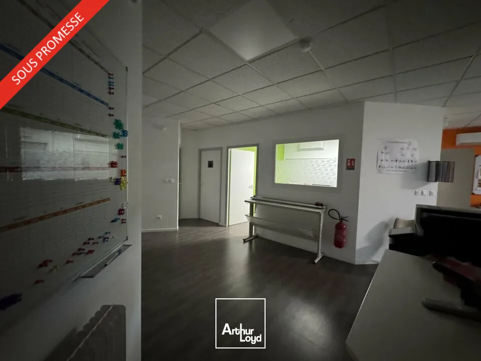 À VENDRE  BUREAUX 199 m²  CHAMBRAY-LÈS-TOURS  SITE D'ACTIVITÉS LA PAPOTERIE