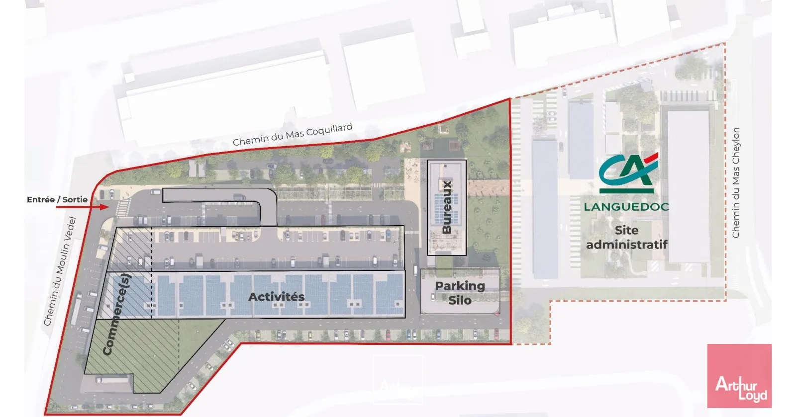 PROGRAMME MIXTE D'ENVERGURE - NIMES - LIVRAISON 2028 - LOCATION - ACTIVITES