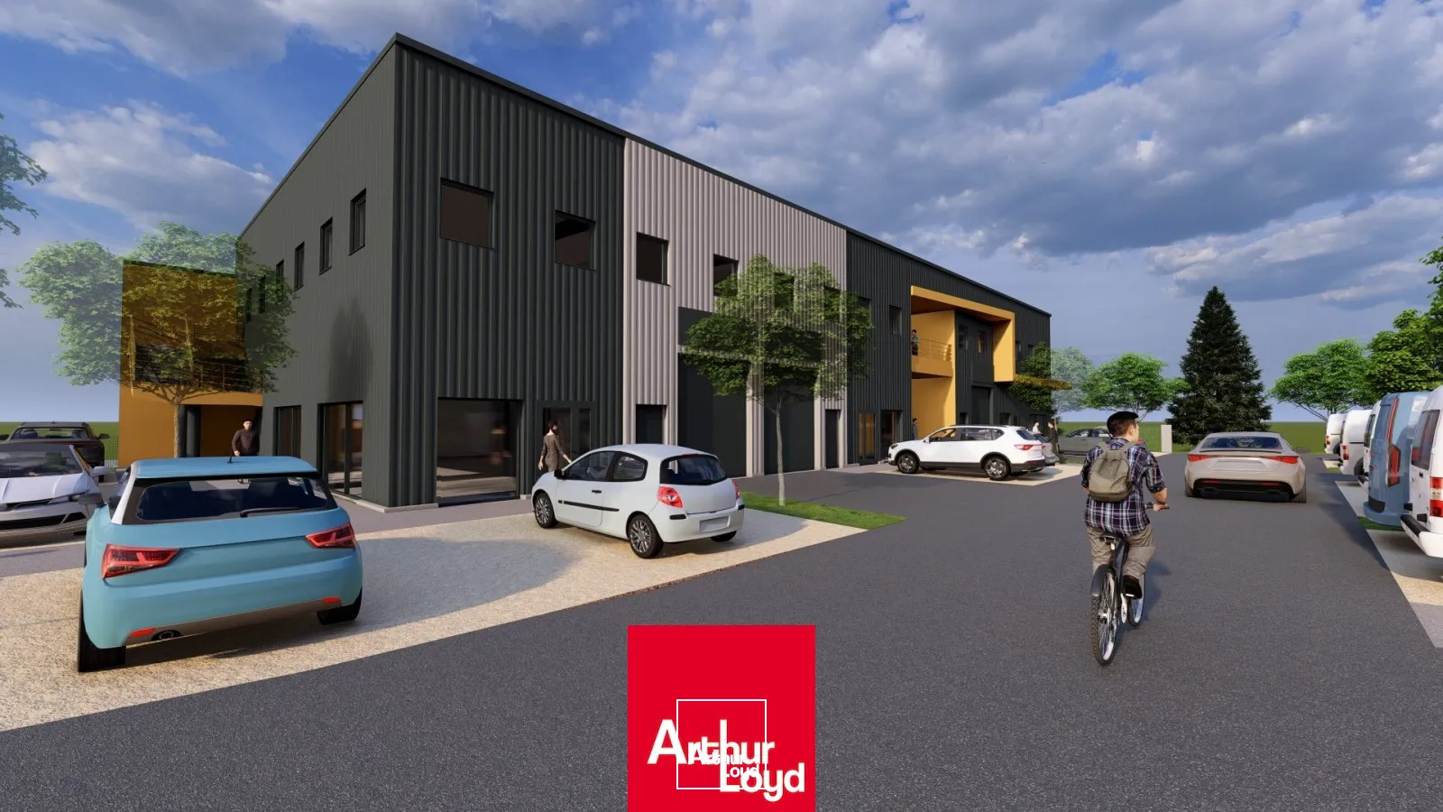 Locaux d'activité avec showroom et bureaux à vendre à SAINT FORGEUX proche TARARE