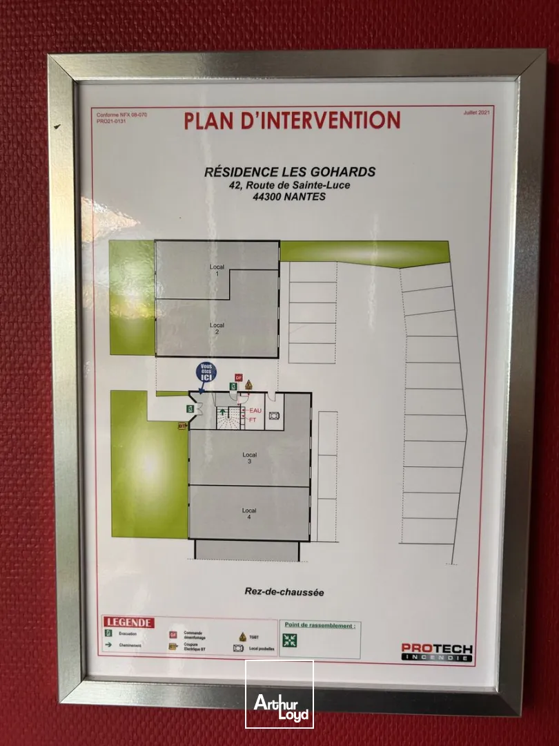 Local disponible à la location sur Nantes - 60 m2