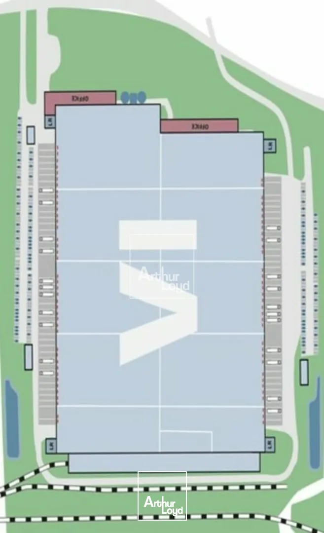 ENTREPOT GRANDE LOGISTIQUE A LOUER LIEUSAINT