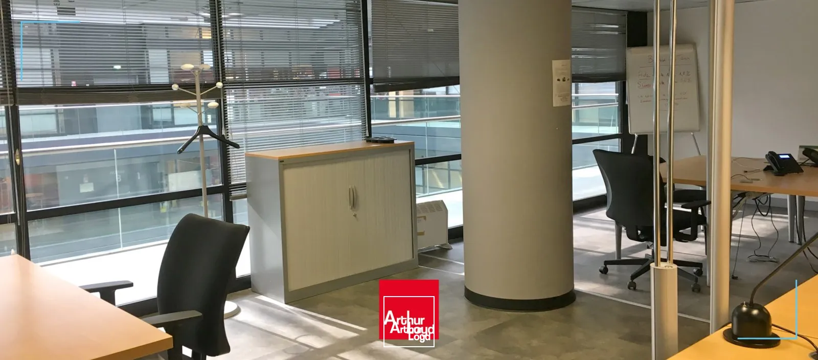 Divers plateaux de bureaux à louer dans l'Atrium à Euralille