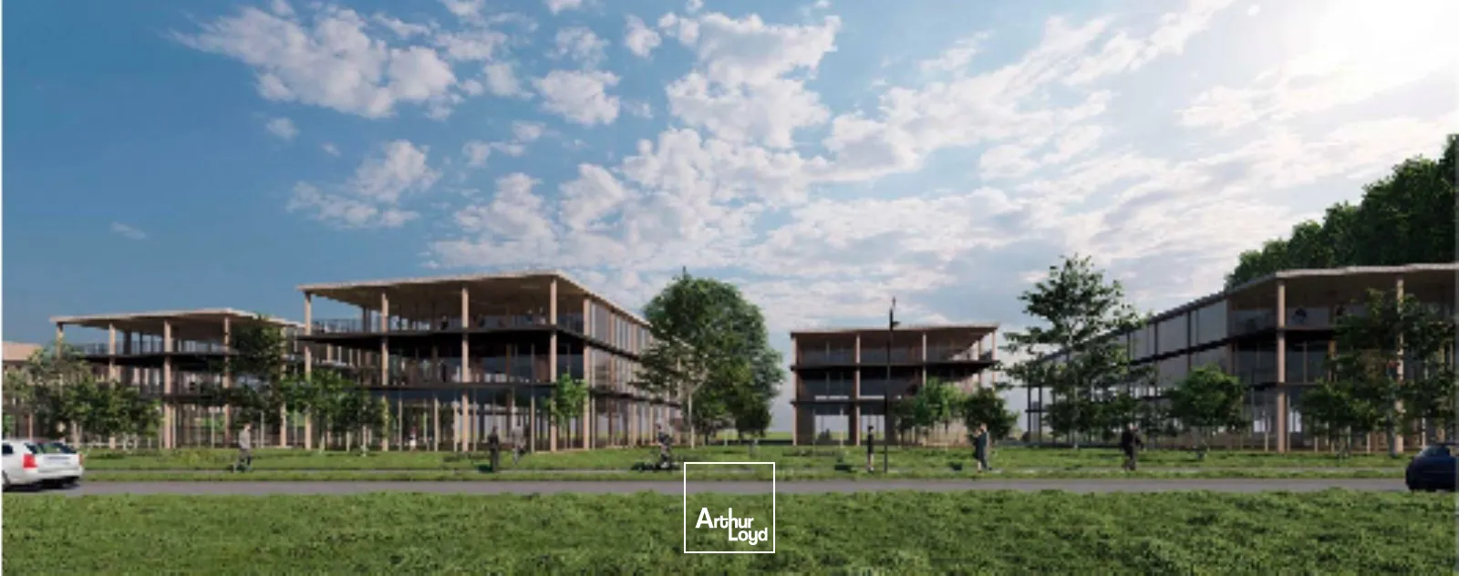 Le Jardin d'Eau- bureaux à louer Pilaterie