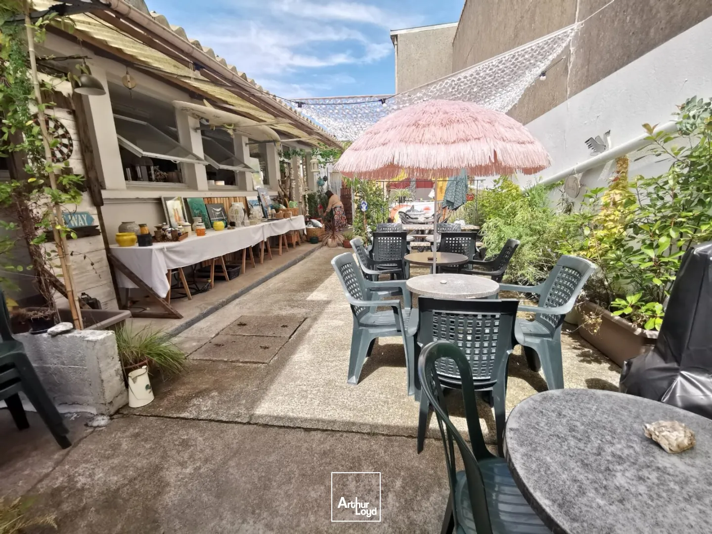 Local commercial à louer à Pornichet avec cour intérieure