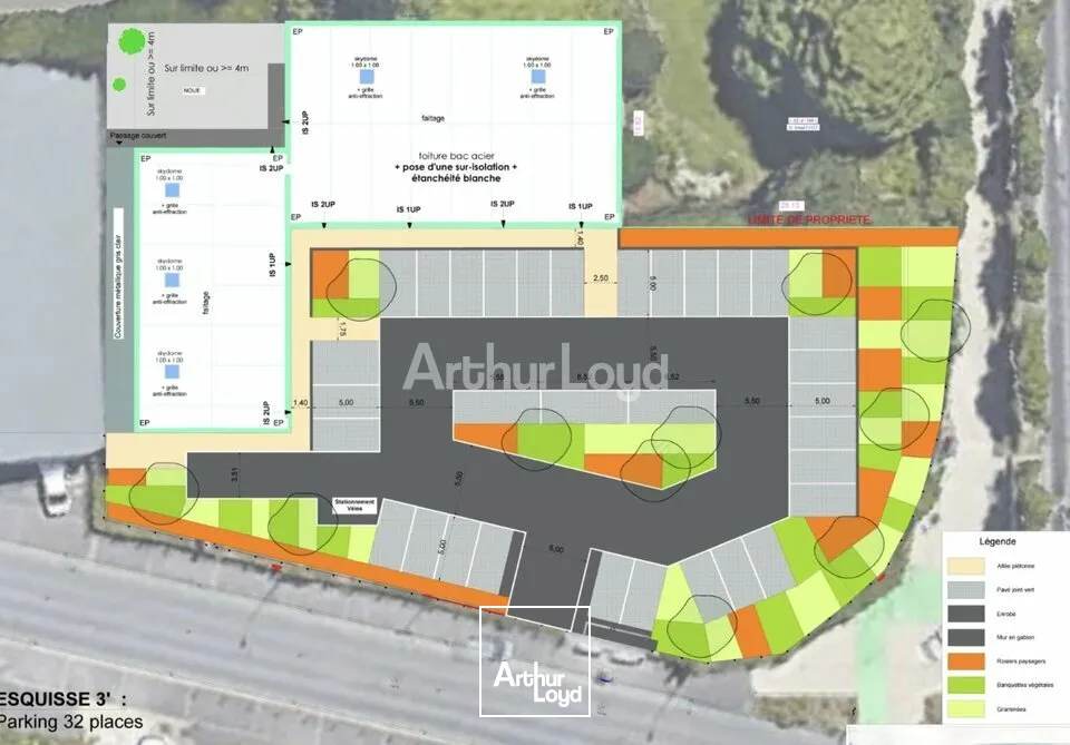 Emplacement stratégique!!Commune de Tinqueux (51) - à louer 3 cellules commerciales à partir de 178m2