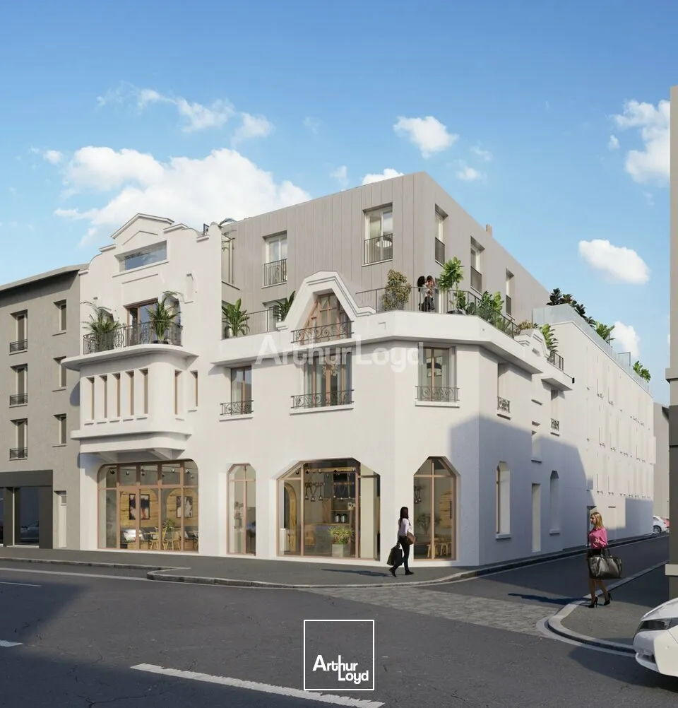 OPPORTUNITE - A VENDREAngle de rue sur un axes passant de Reims - Local commercial de 259,70m2 Brut de Béton - Livraison 4ème semestre 2026