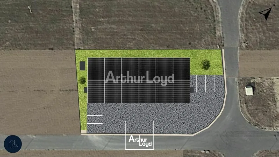 Secteur RECY (51) - à louer - Ensemble de 2 cellules d'activités avec bureaux de 268m2 chacune 