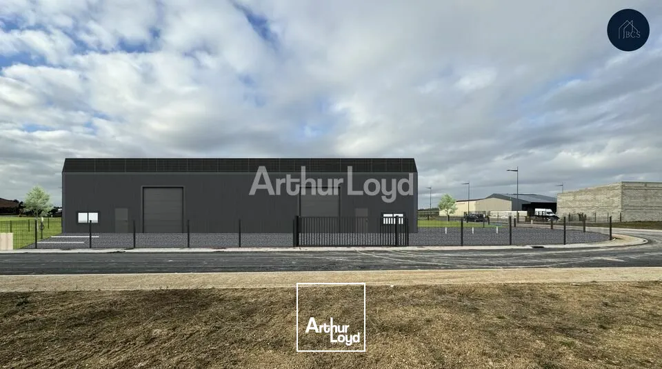 Secteur RECY (51) - à louer - Ensemble de 2 cellules d'activités avec bureaux de 268m2 chacune 