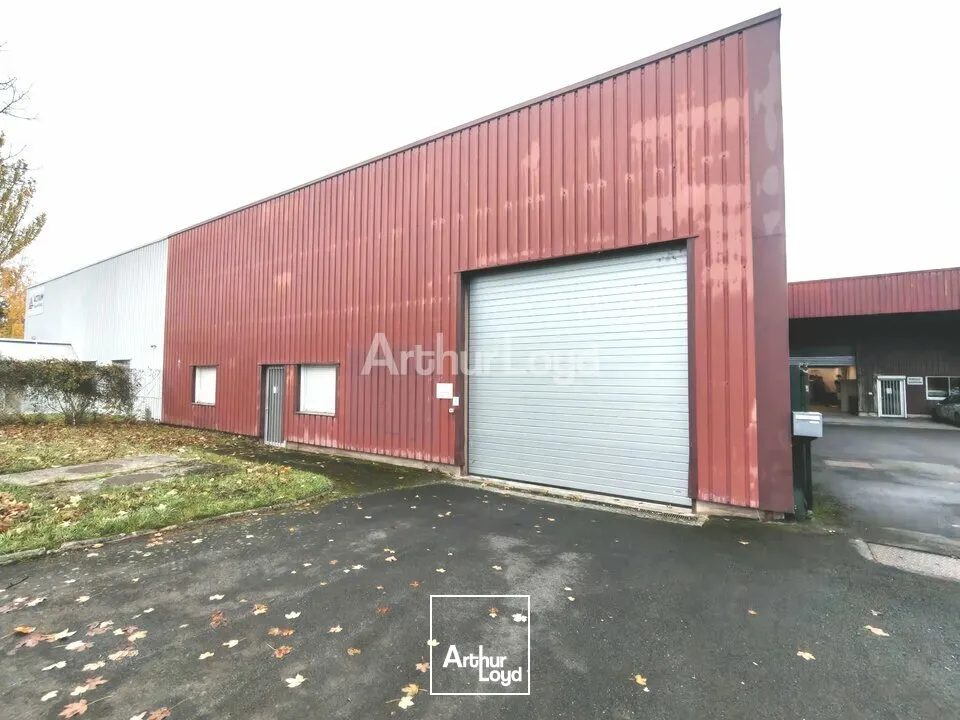A Louer - Local d'activité de 523,62m2 dont 88,75m2 de bureaux secteur ZI La Pompelle à Reims